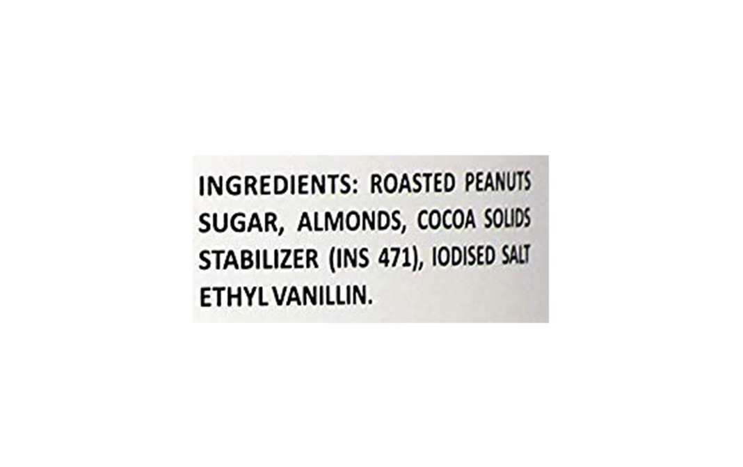 MUF Peanut Butter Choco Almond   Plastic Jar  1 kilogram